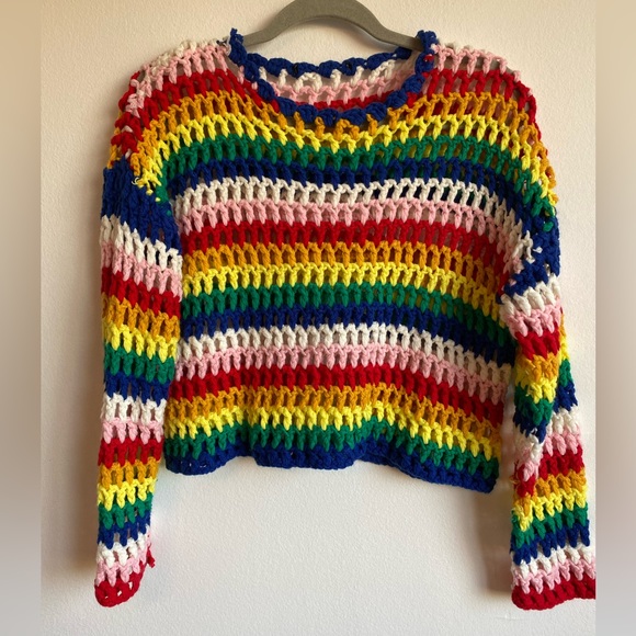 Rainbow knit sweater - Picture 2 of 6